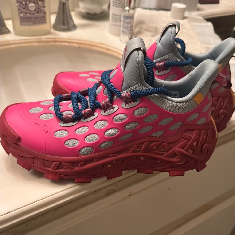 Vibrant Pink Kids Shoes